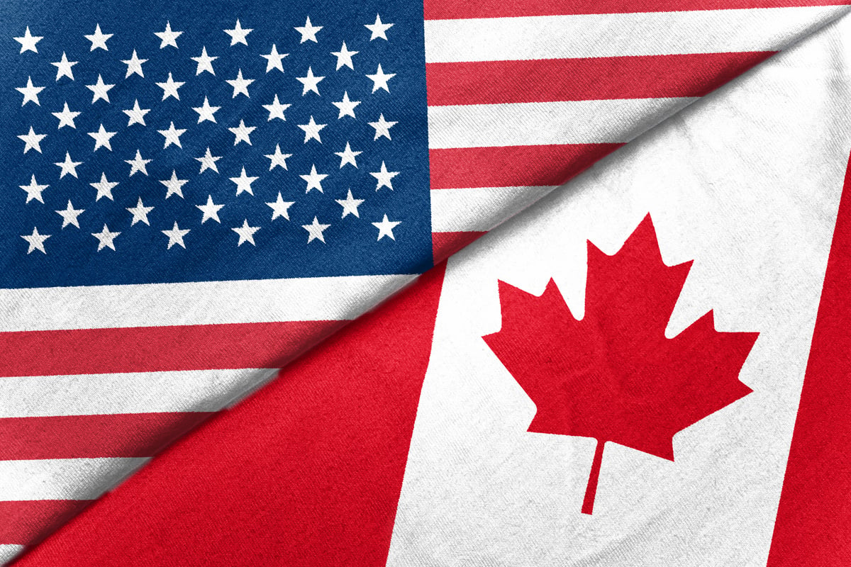 Relations between two countries. Canada and America